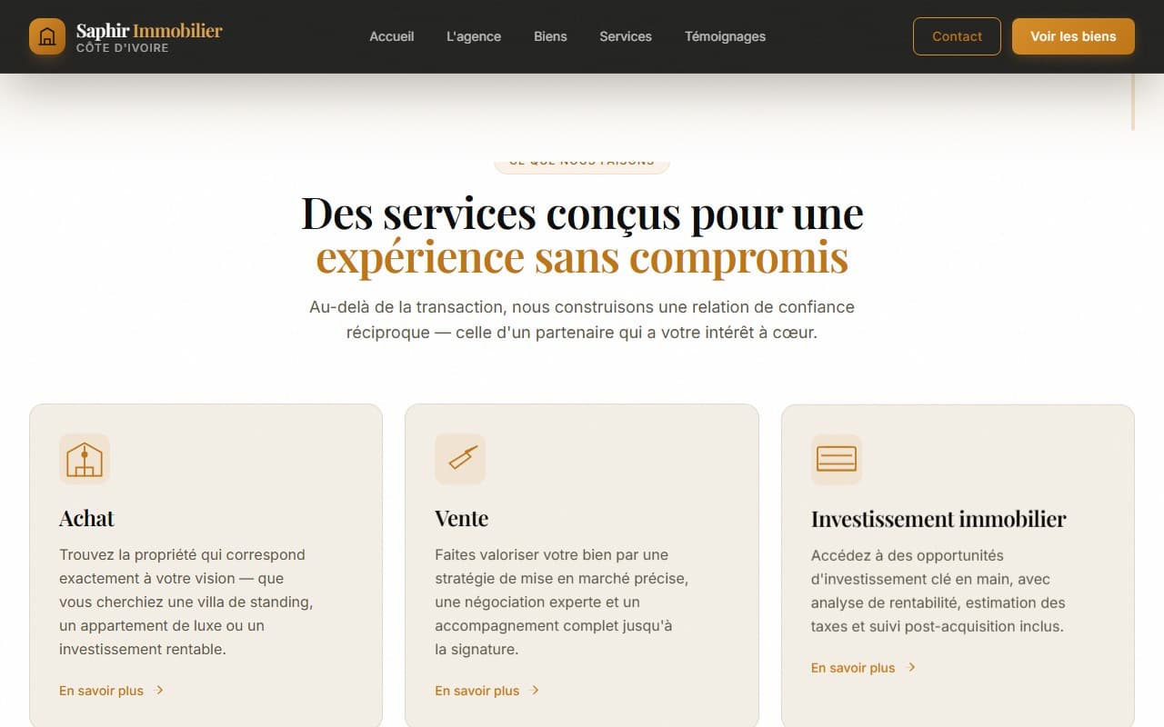 Saphir Immobilier — photo 2 sur 4